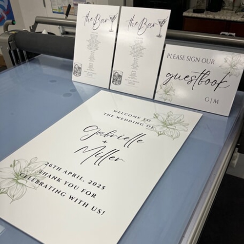 Foamcore Signs
